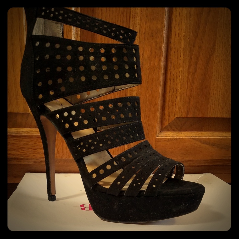 Black high heels